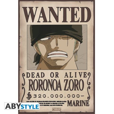 Poster Chibi - One Piece - Wanted - Zoro & Sanji X2